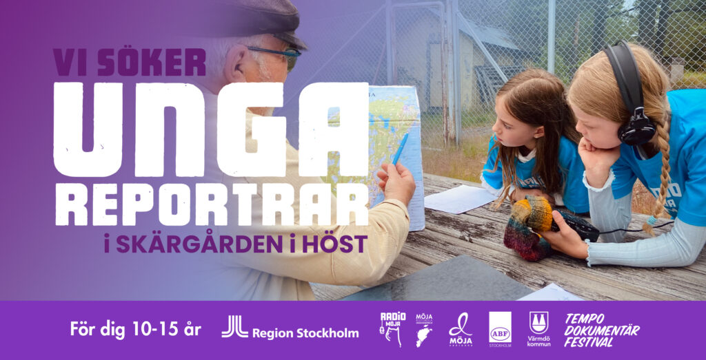 Vi söker unga reportrar i höst 2024? Är du sugen på att vara med?