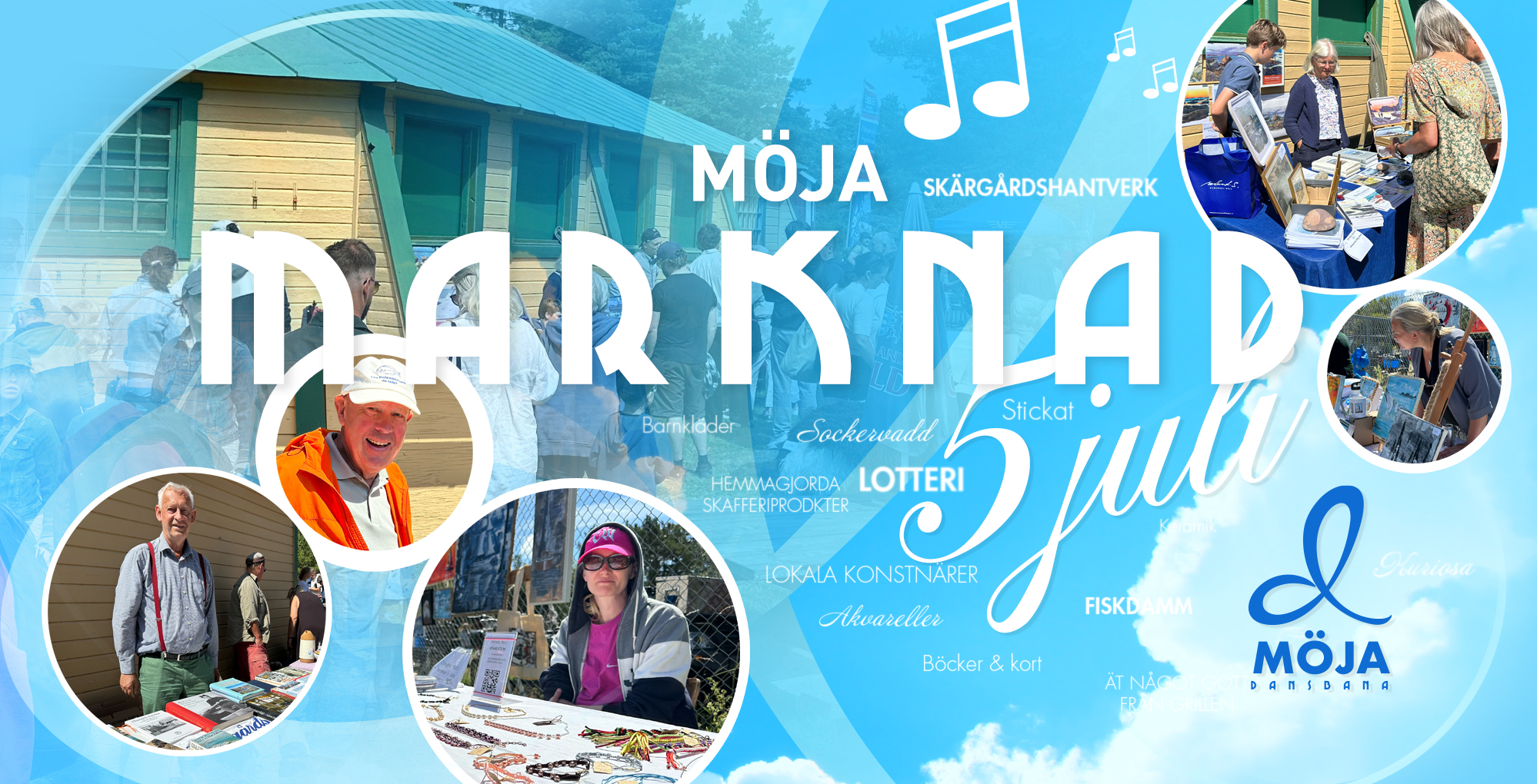 Möja Marknad Dansbana 2025 5 juli