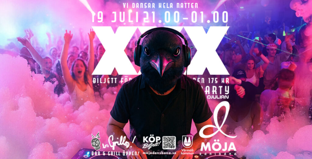XXX FOAMPARTY på Möja Dansbana