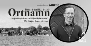 Ortnamn i Möjaskärgården på Möja Dansbana 11 april 2026