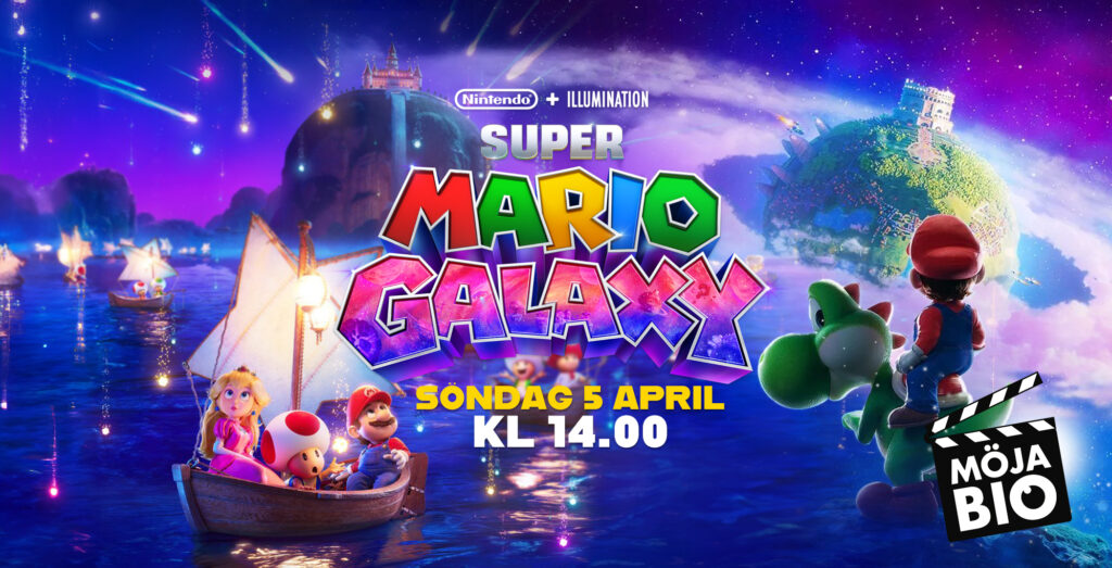 SuperMario Galaxy 5 april 2026 kl 1400