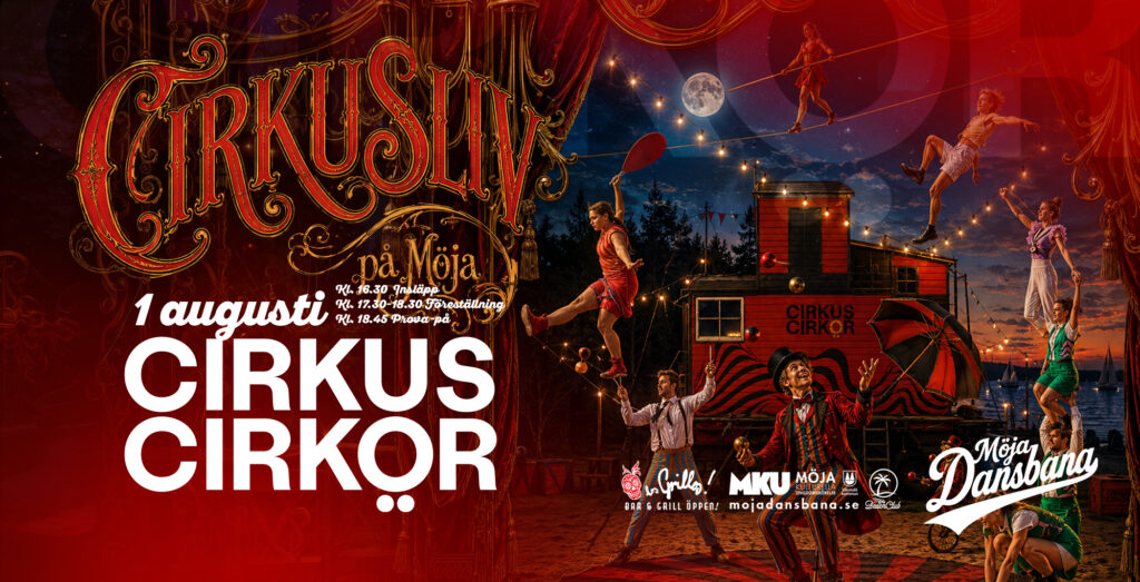 Cirkusliv på Möja med Cirkus Cirkör 2026