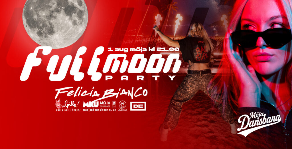 Full Moon Party p Möja med Felicia Bianco & Cirkus Cirkör