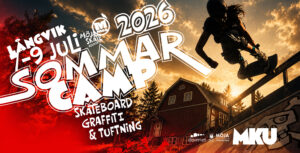 SommarCAMP 2026 - Skate, graffiti och tuftning