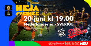 Fotbolls VM 20 juni på Möja 2026
